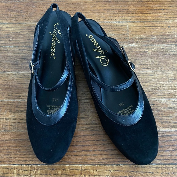 🦋 3/$15 True Vintage Mary Jane Slingback Heels - Picture 1 of 10